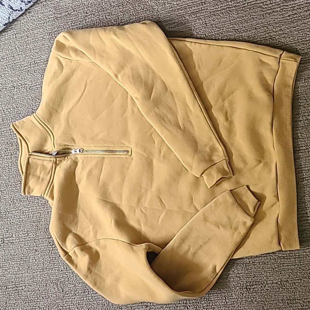 If it were me half zip sweatshirt